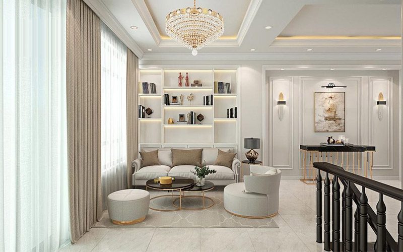phong cách nội thất tân cổ điển được yêu thích